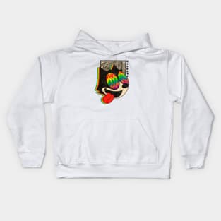 Trippy Felix the cat Kids Hoodie